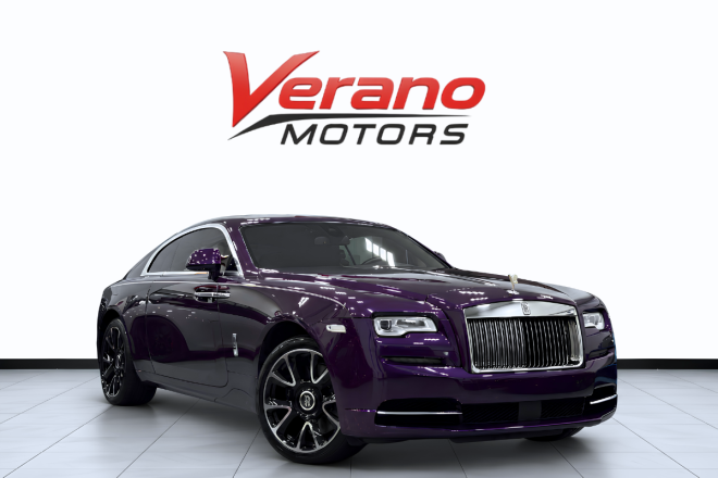 2017 Rolls-Royce Wraith Special Edition for sale in Dubai, bespoke purple – photo 1