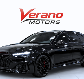 2023 Audi RS4 Avant for sale in Dubai, black – photo 3