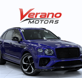 2022 Bentley Bentayga S for sale in Dubai, purple with grey interior – photo 1