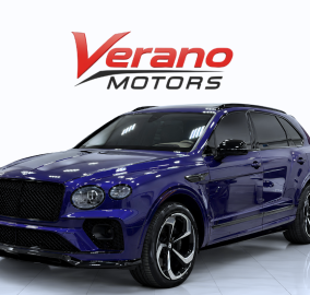 2022 Bentley Bentayga S for sale in Dubai, purple with grey interior – photo 2