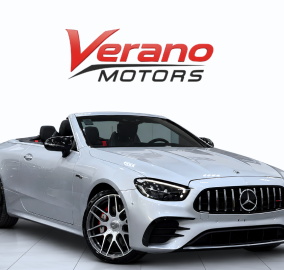 2019 Mercedes-AMG E53 Convertible for sale in Dubai, silver – photo 1