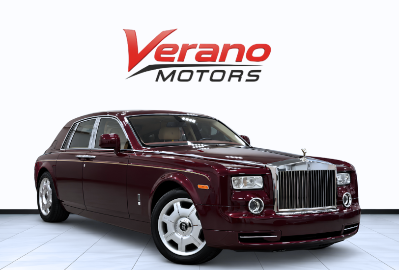 2011 Rolls-Royce Phantom for sale in Dubai, burgundy with cream interior – photo 1