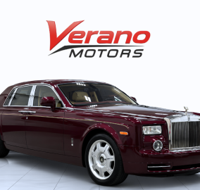 2011 Rolls-Royce Phantom for sale in Dubai, burgundy with cream interior – photo 2