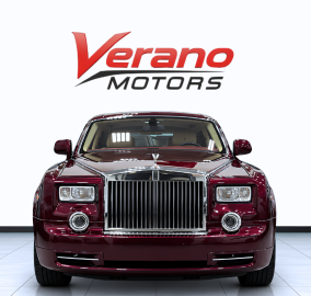 2011 Rolls-Royce Phantom for sale in Dubai, burgundy with cream interior – photo 4